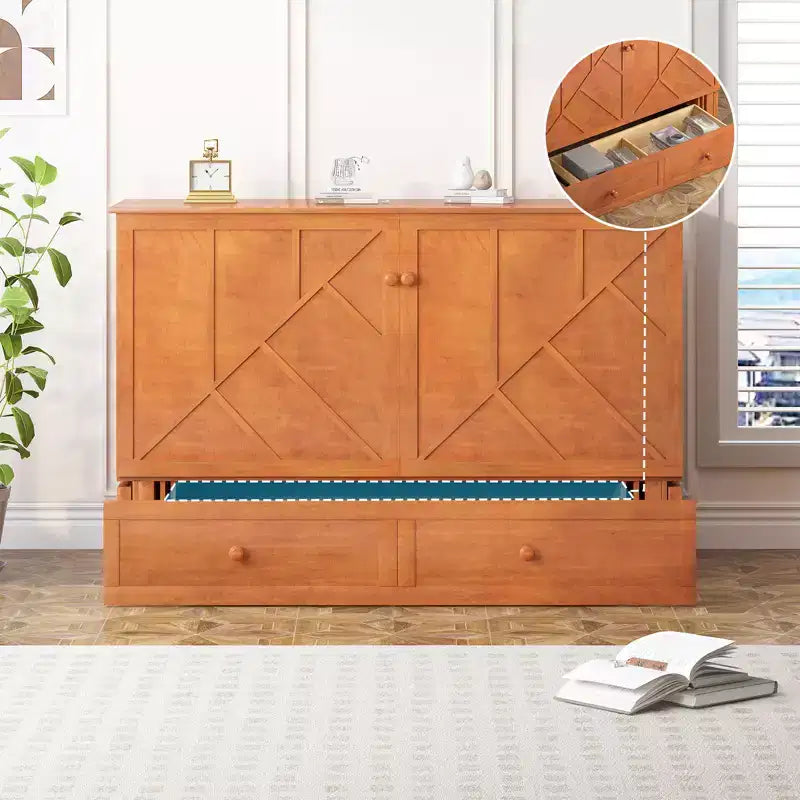 Lit escamotable Queen Size moderne