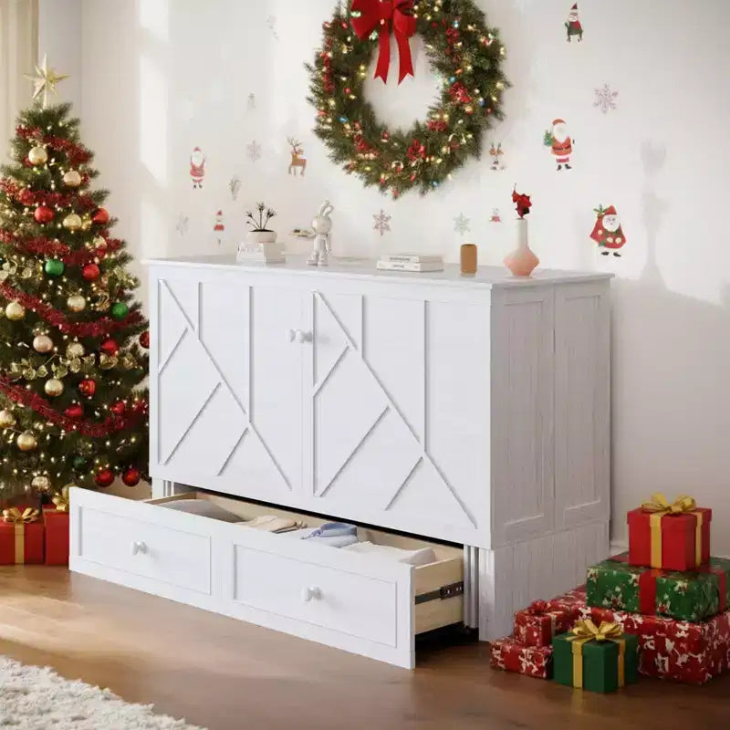 Lit escamotable Queen Size moderne
