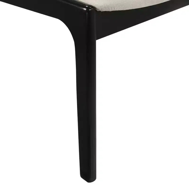 Chaise de salle à manger tapissée