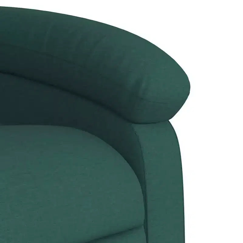 Fauteuil inclinable relevable électrique vert foncé