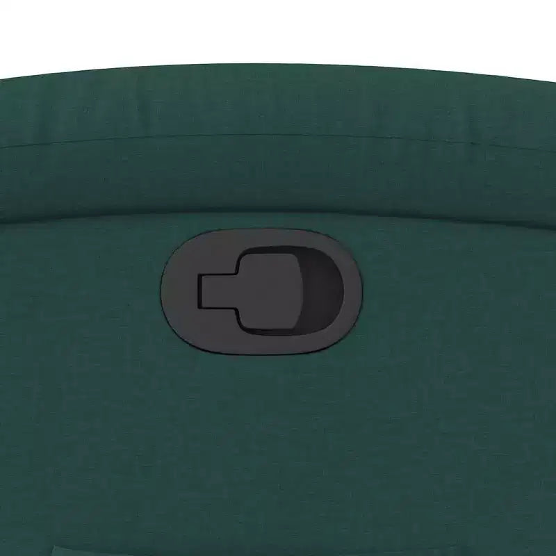 Fauteuil inclinable relevable électrique vert foncé