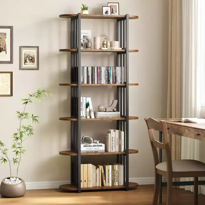 Étagère à six niveaux, étagère haute moderne