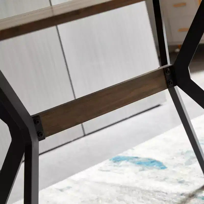 Table à manger moderne minimaliste en bois