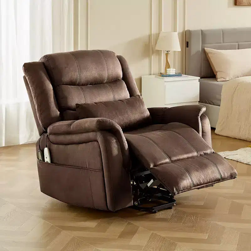 Fauteuil inclinable électrique de massage et chauffant avec fonction de levage