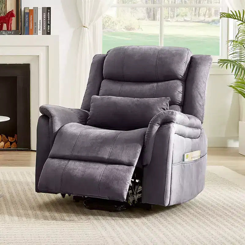 Fauteuil inclinable électrique de massage et chauffant avec fonction de levage