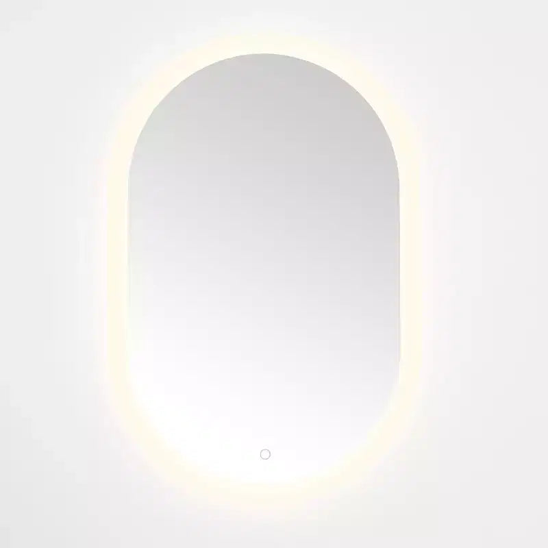 miroir ovale