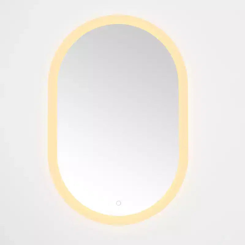 miroir ovale