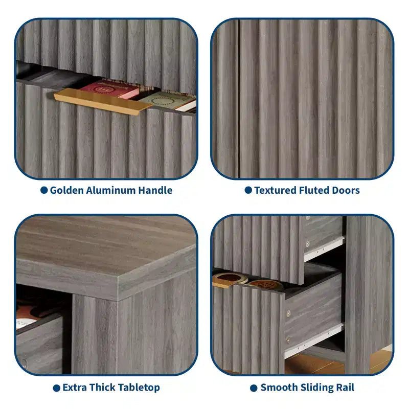 Meuble/armoire de service encastré(e)