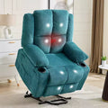 Fauteuil inclinable extra-large réglable avec fonction de massage