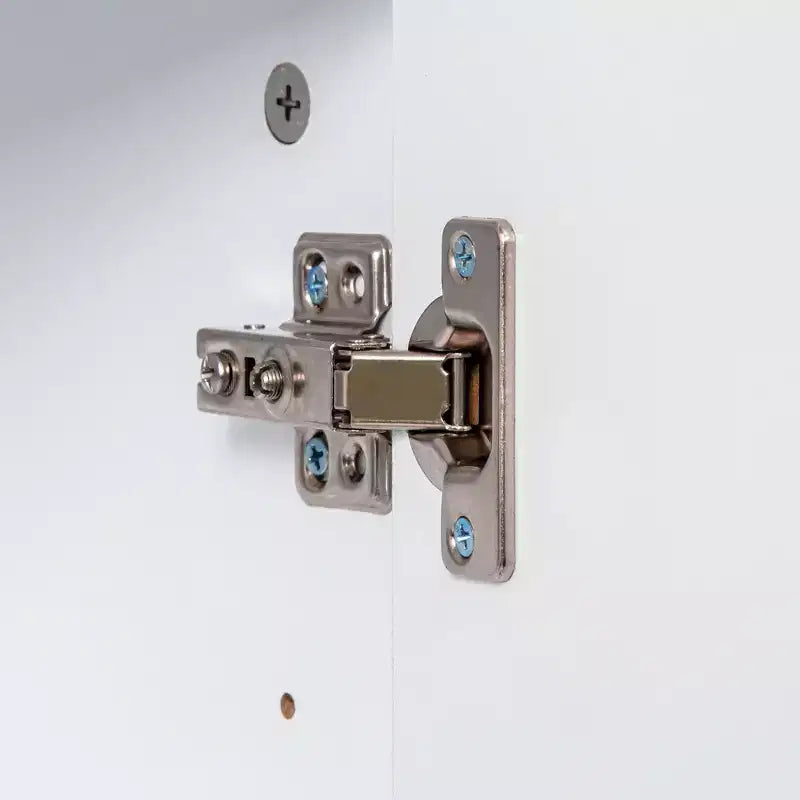 Meuble TV moderne blanc chaud