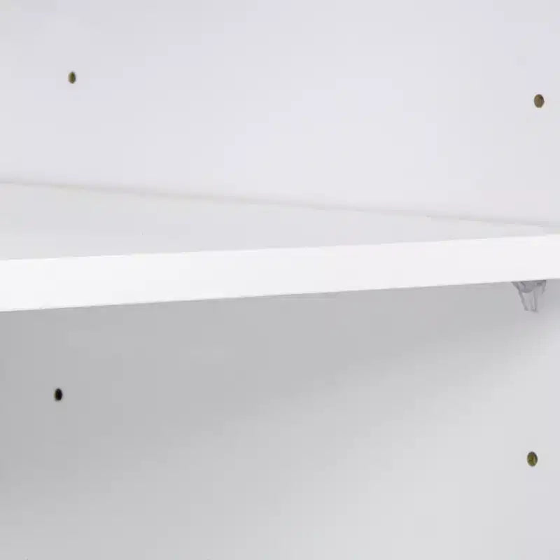 Meuble TV moderne blanc chaud