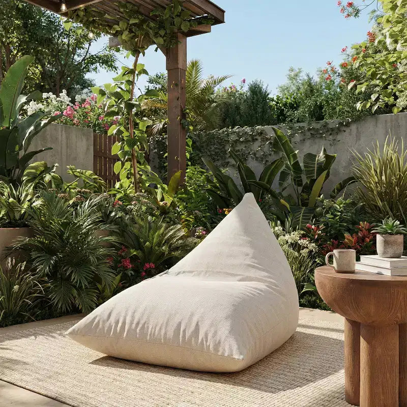 Pouf de salon moderne pour terrasse