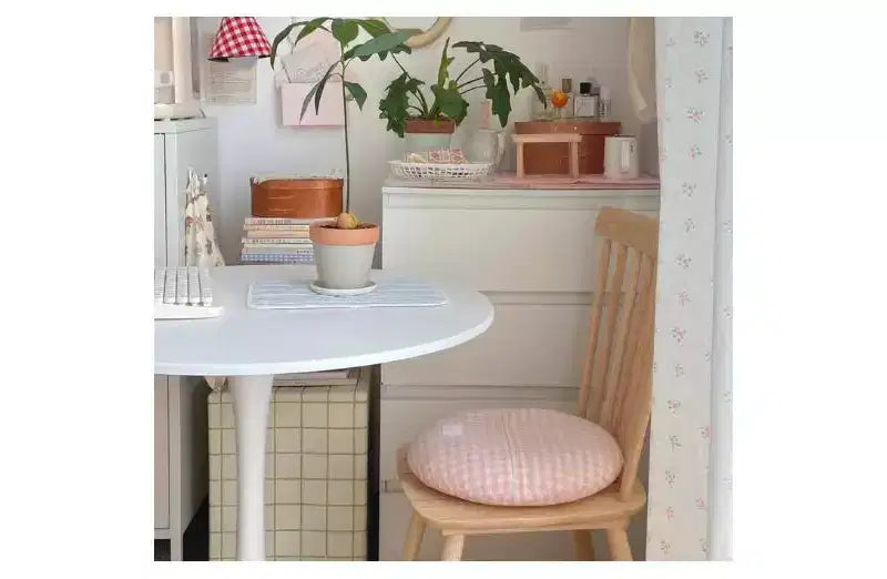 Table de cuisine ronde en forme de tulipe