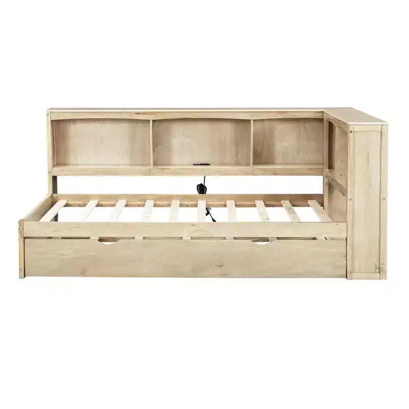 Canapé convertible double avec lit gigogne compact