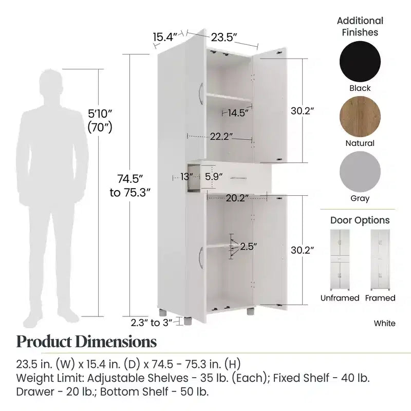 Meuble sous lavabo avec tiroir