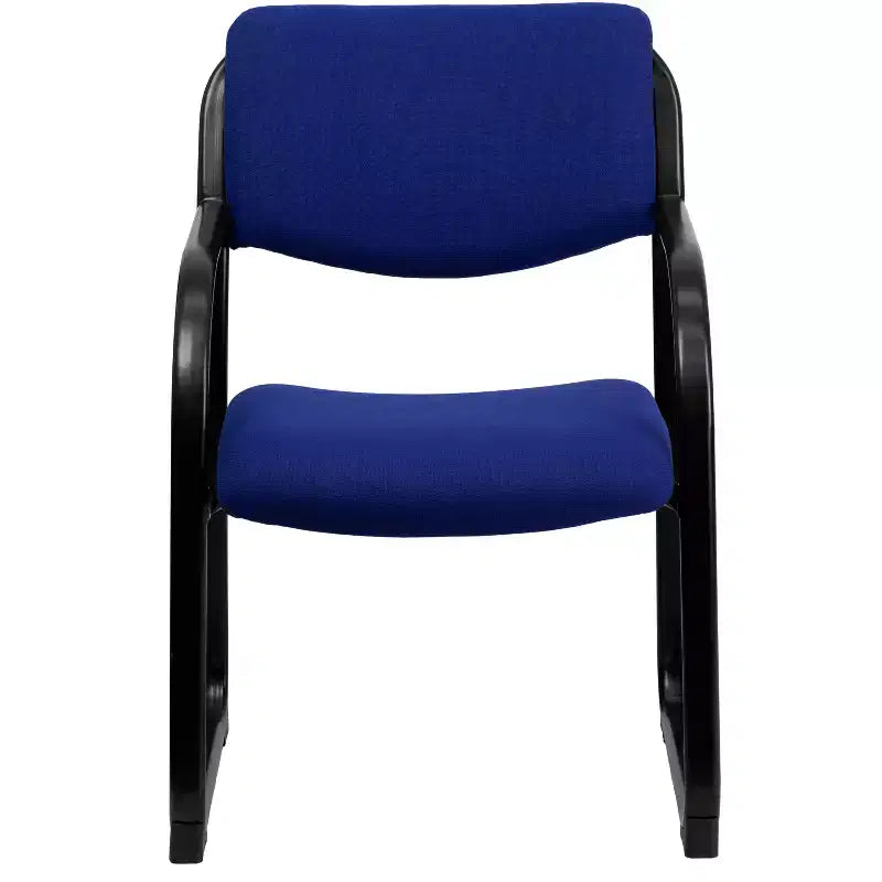 Fauteuil de direction en tissu avec piètement luge